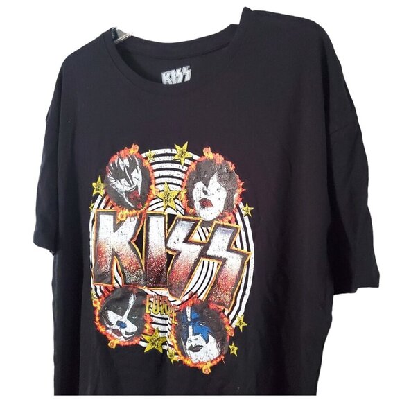 KISS 2021 End of the Road Tour Tee L | European Leg Concert Shirt - Picture 4 of 9